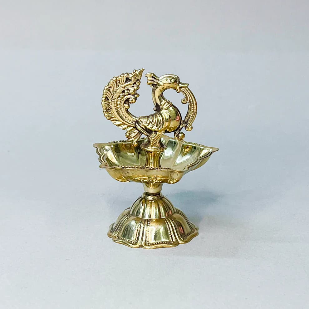 Anna Paravai Brass Diya