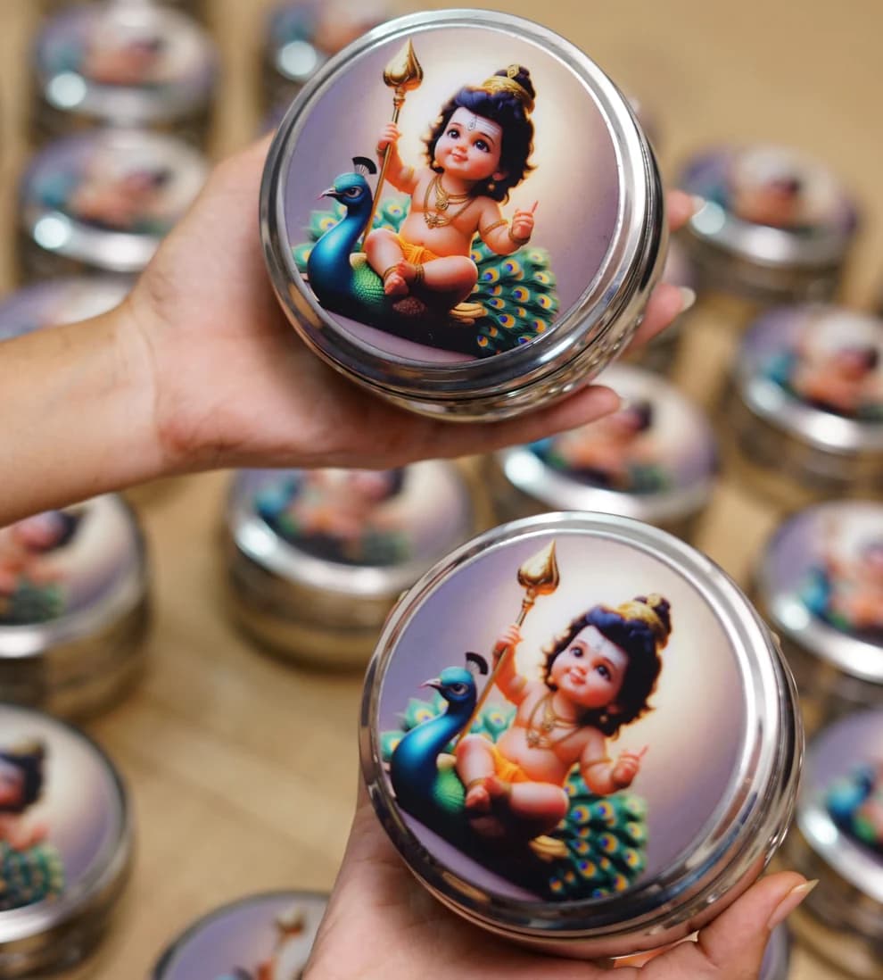 Baby Murugar Steel box